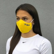 Face mask with logo