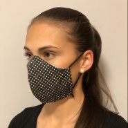18S - Face mask with SWAROVSKI CRYSTALS
